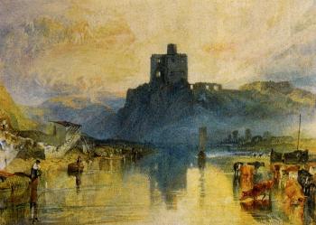 Joseph Mallord William Turner : Norham Castle, on the River Tweed